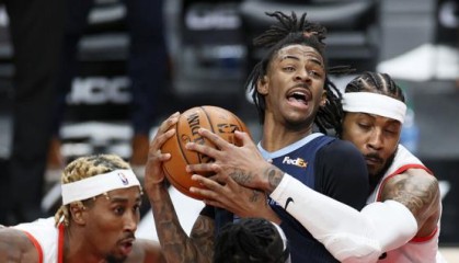 体育直播-从哪跌倒从哪爬起来 灰熊连胜开拓者冲刺季后赛